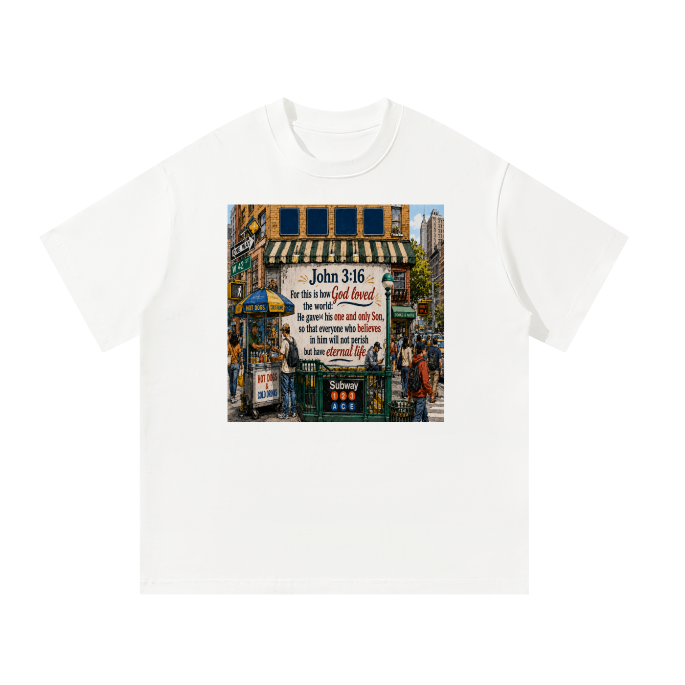 John 3:16 NLT T-Shirt