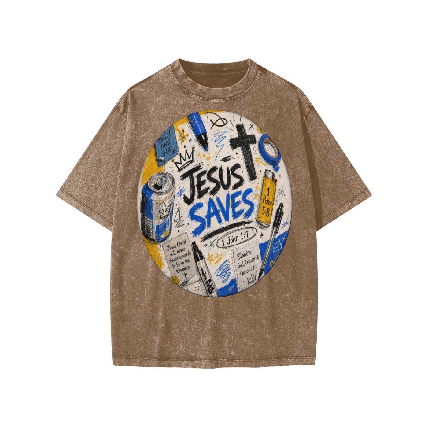 Jesus saves Kids' T-Shirt