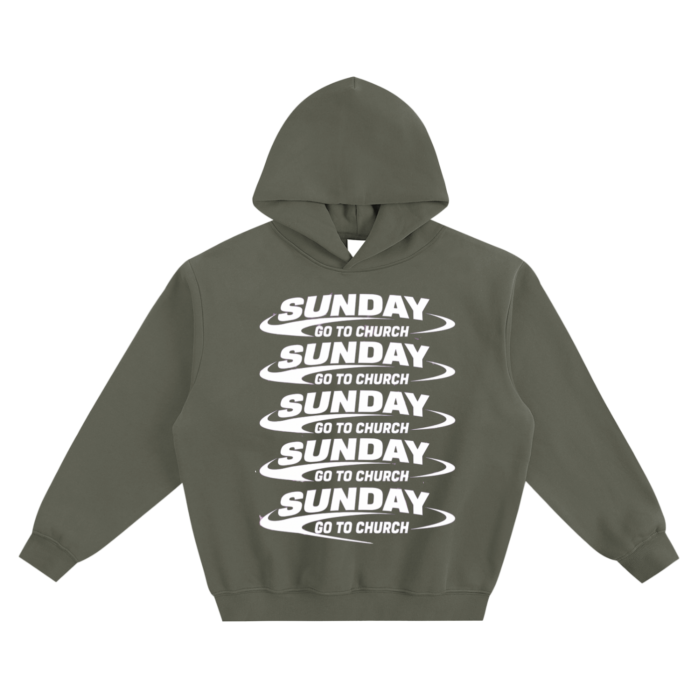 Go to church Sunday Hoodie