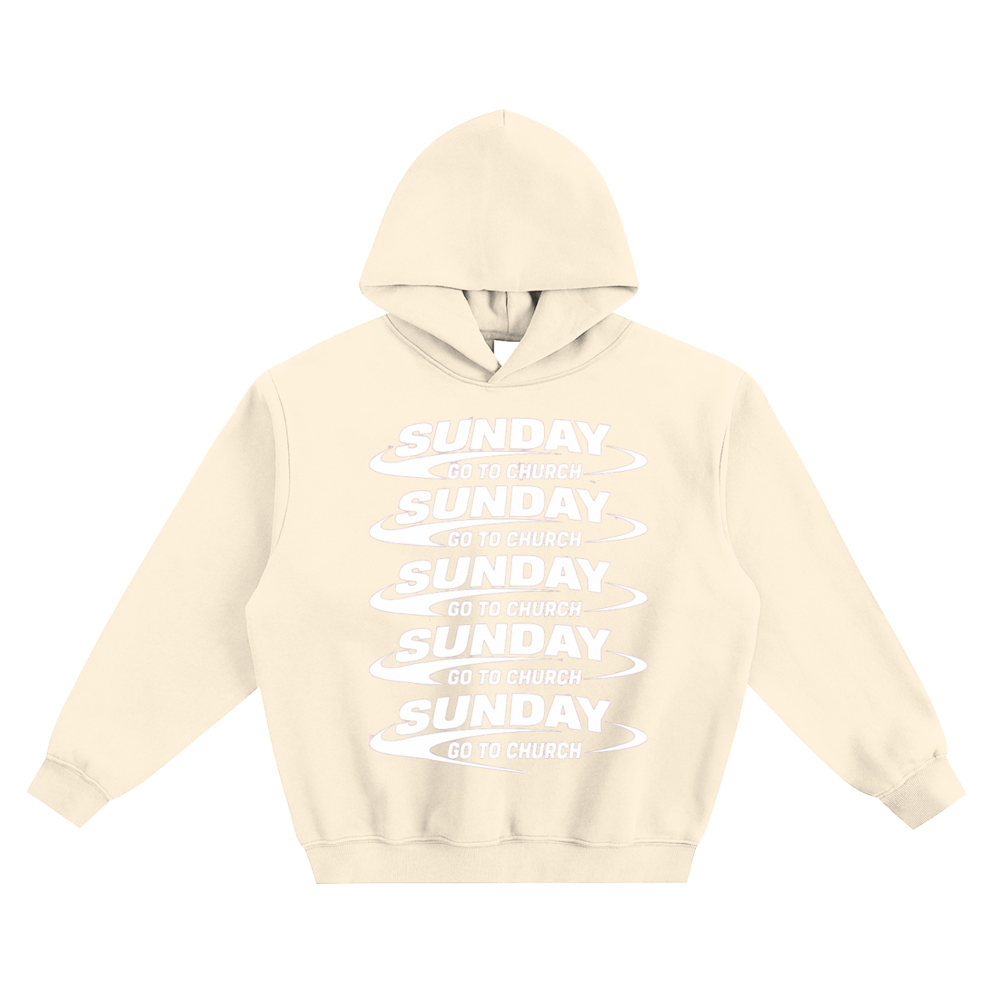 Go to church Sunday Hoodie