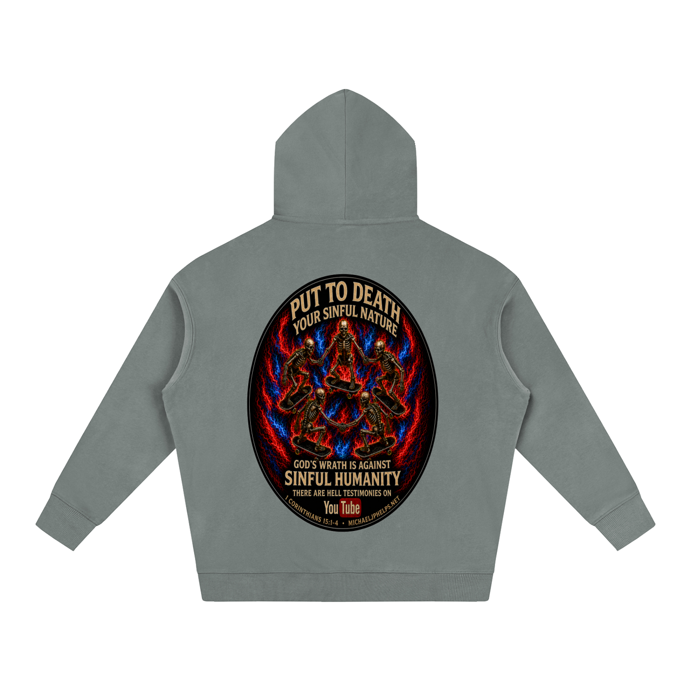 Only saved by the blood of Jesus Hoodie