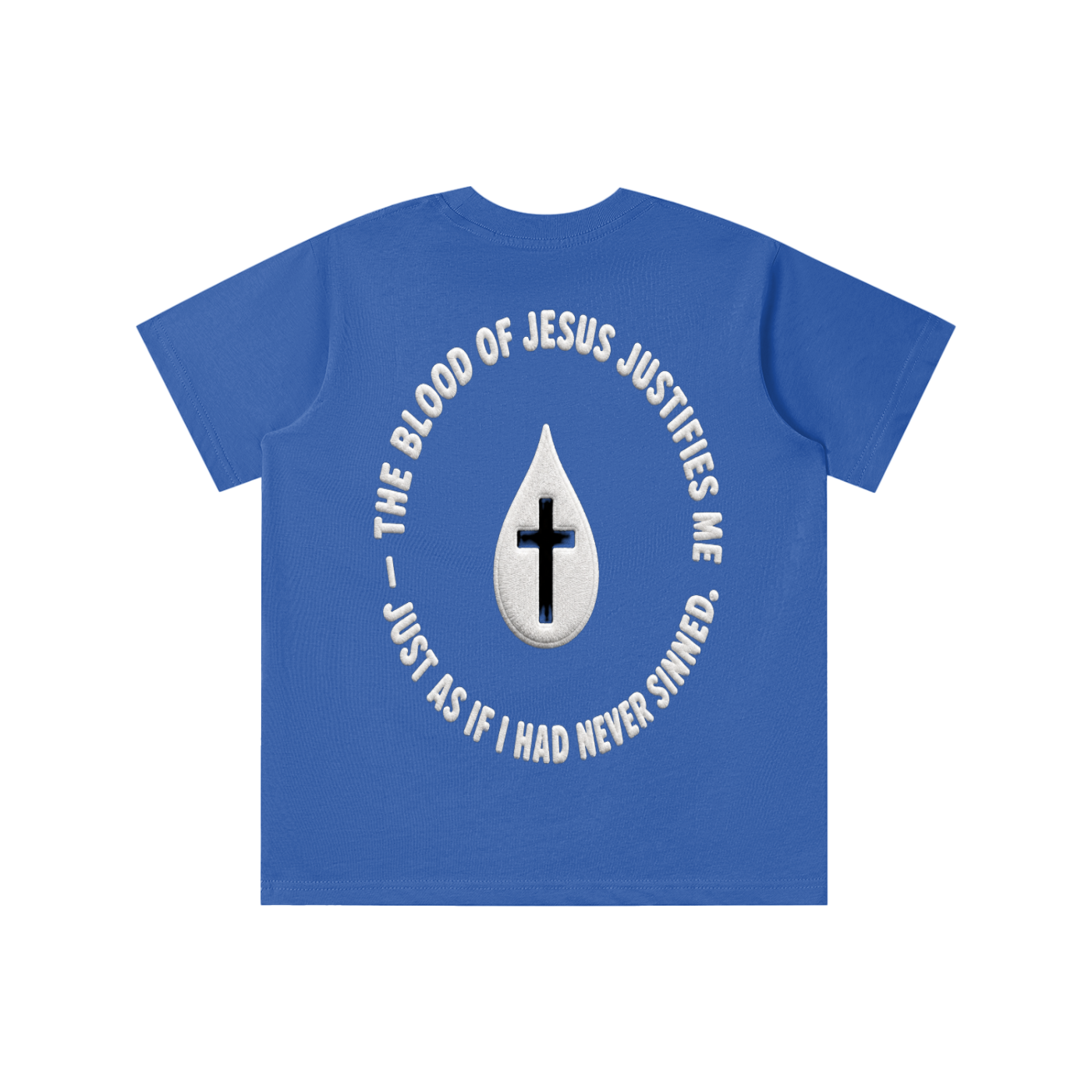 Washed in the blood of Jesus youth T-shirt