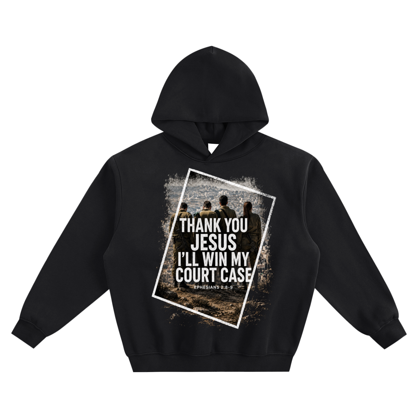 Thank you Jesus I'll win my court case Hoodie