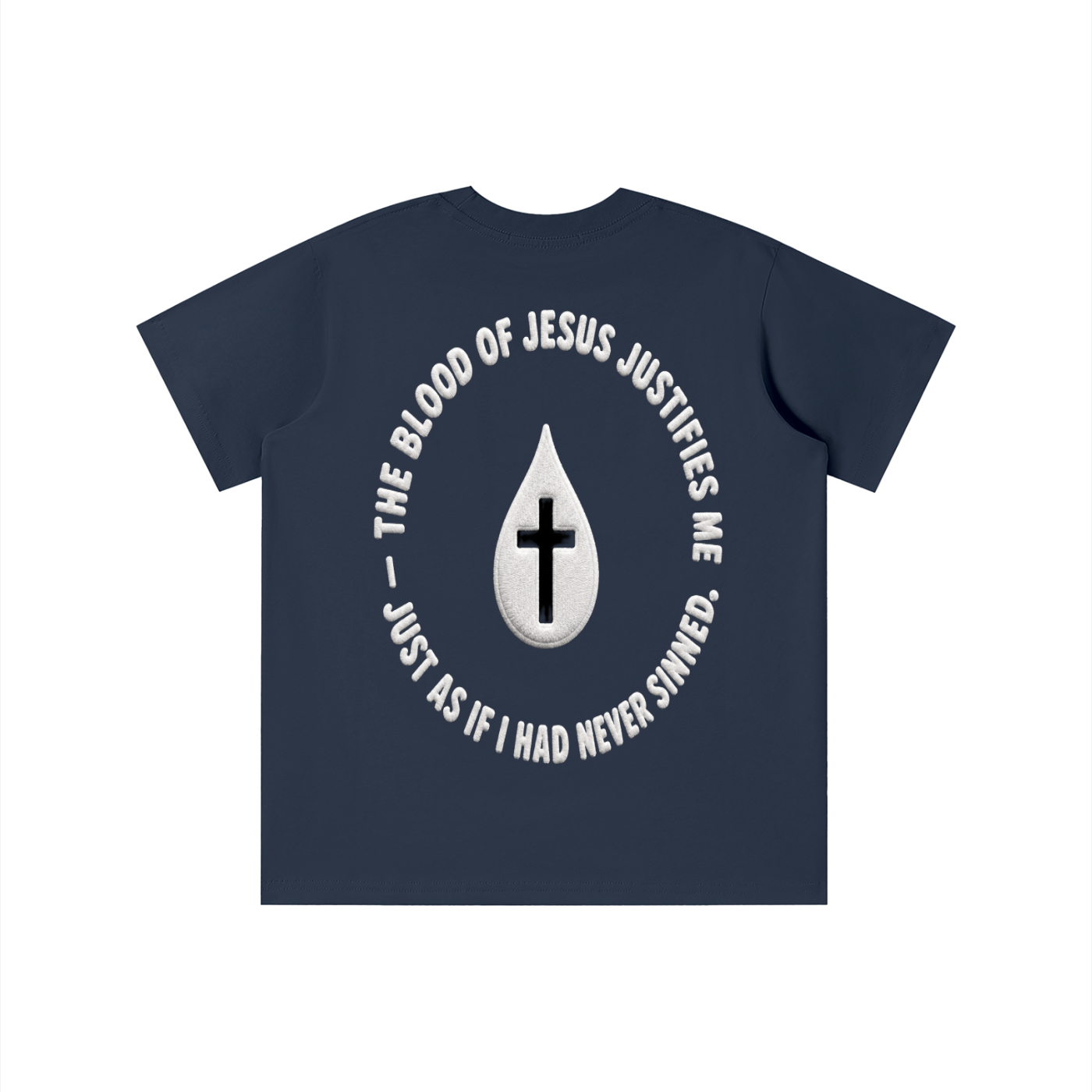 Washed in the blood of Jesus youth T-shirt