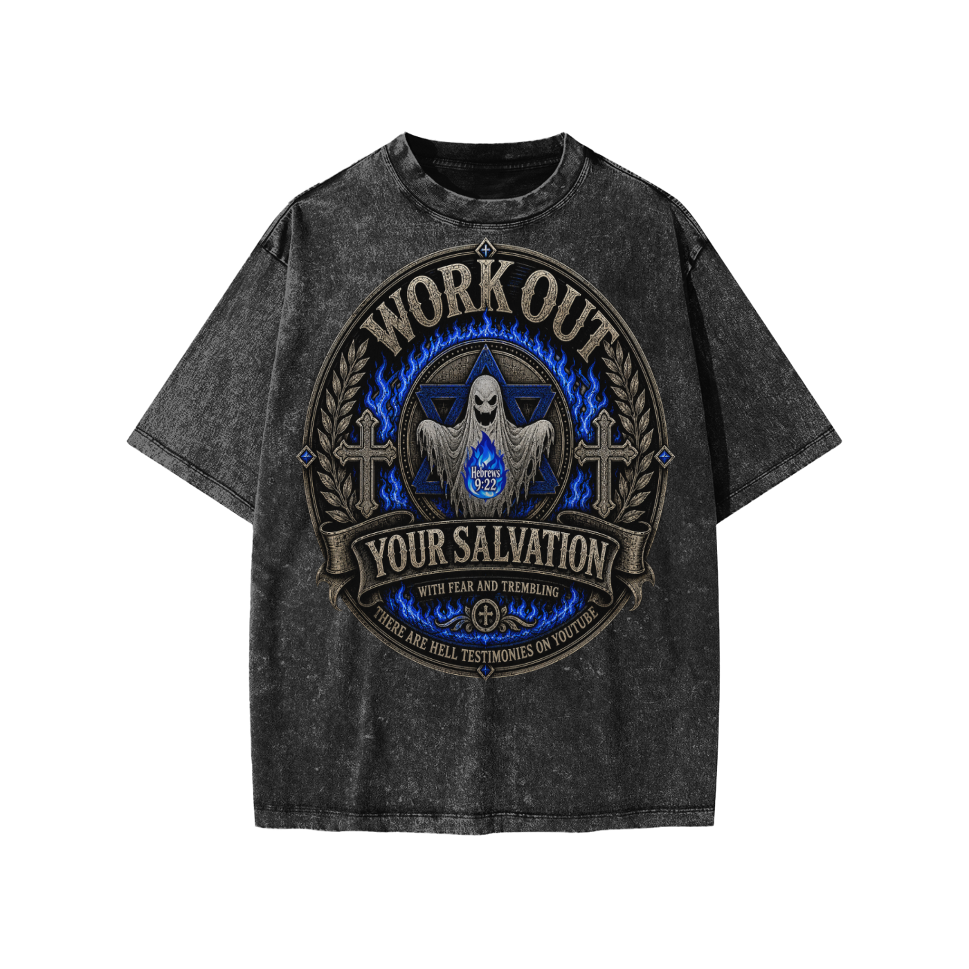 workout your salvation with Fear and Trembling Kids' T-Shirt