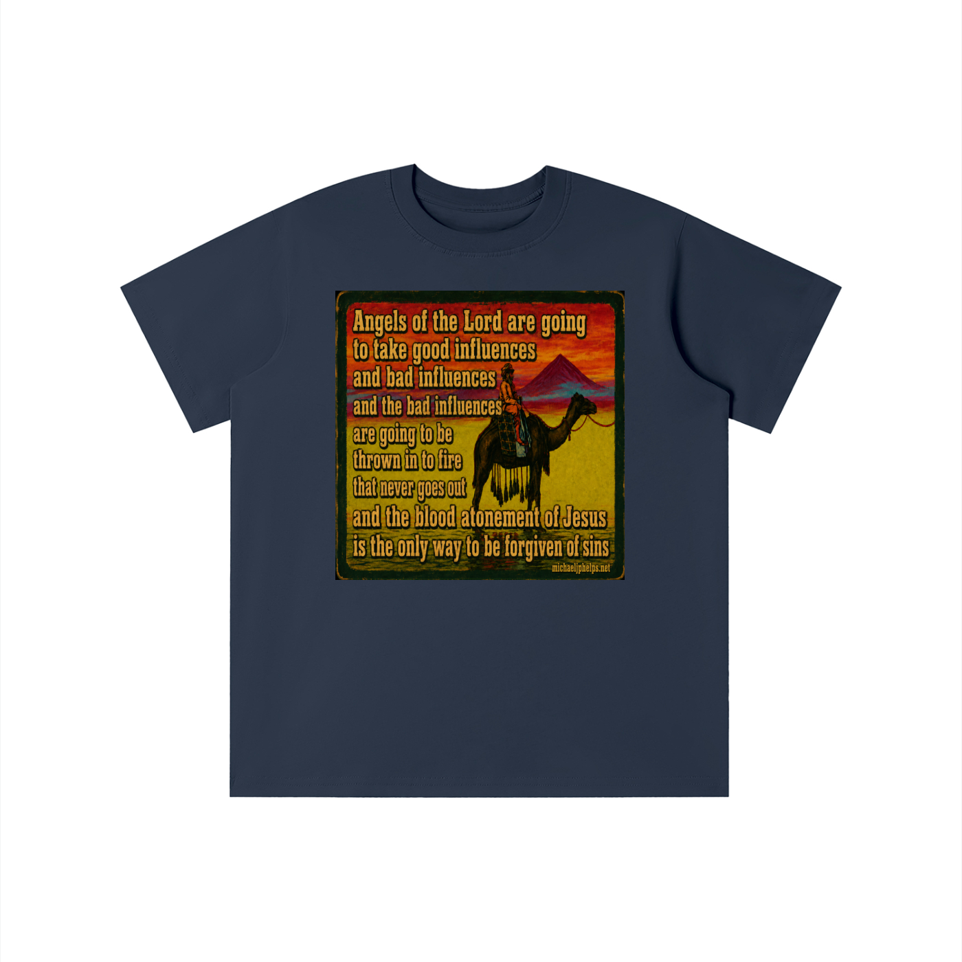 Angels of the Lord will do this youth T-shirt