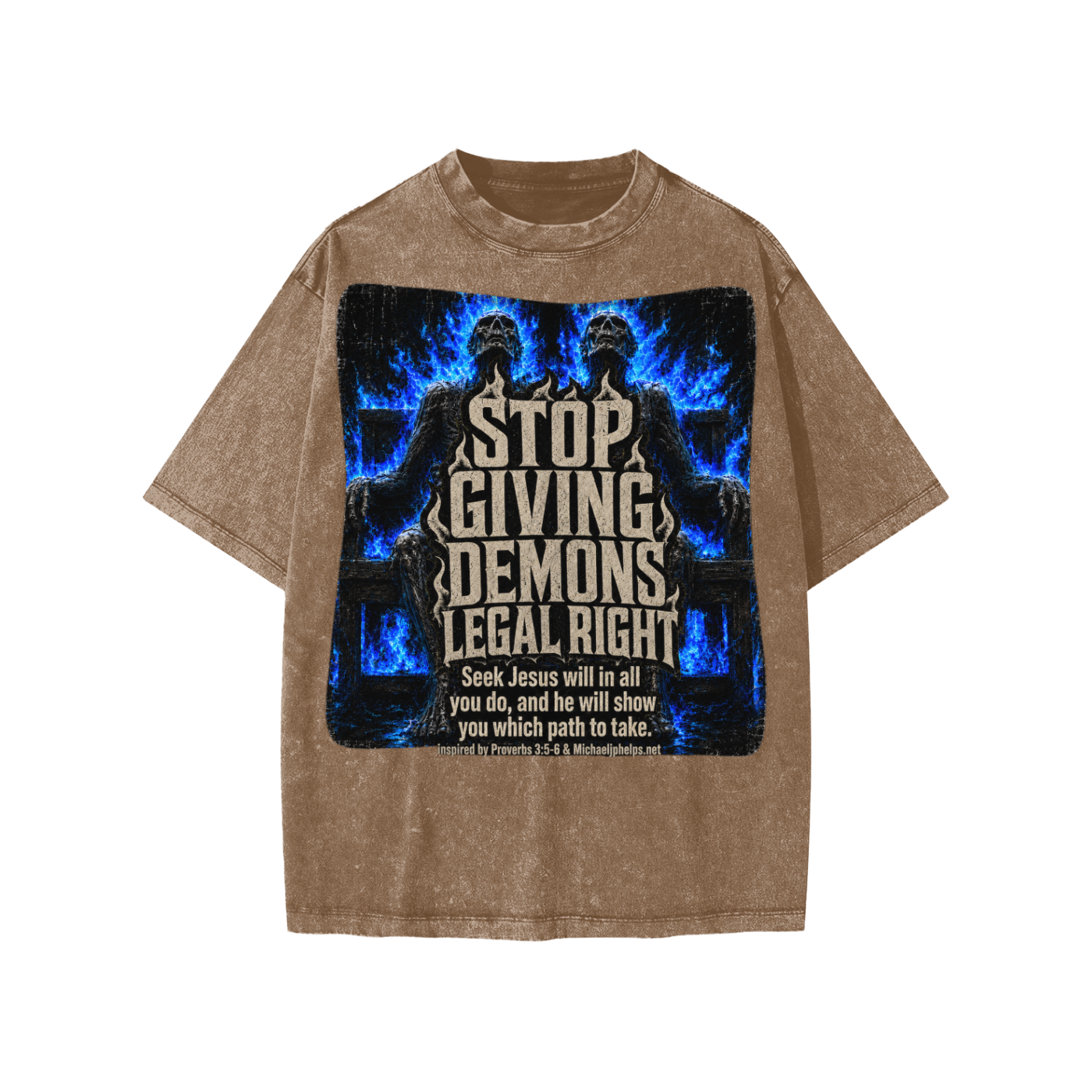STOP giving demons legal right Kids' T-Shirt