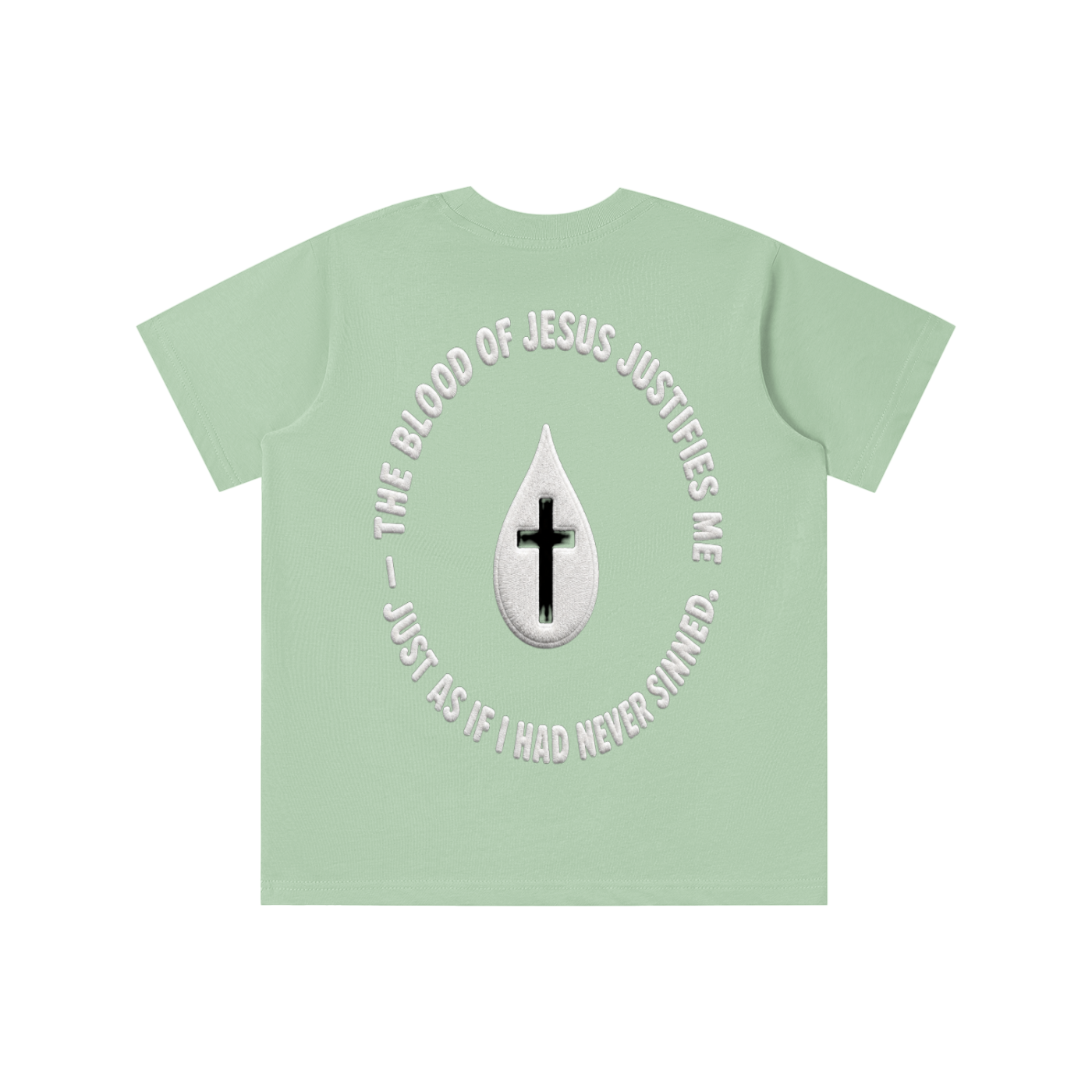 Washed in the blood of Jesus youth T-shirt