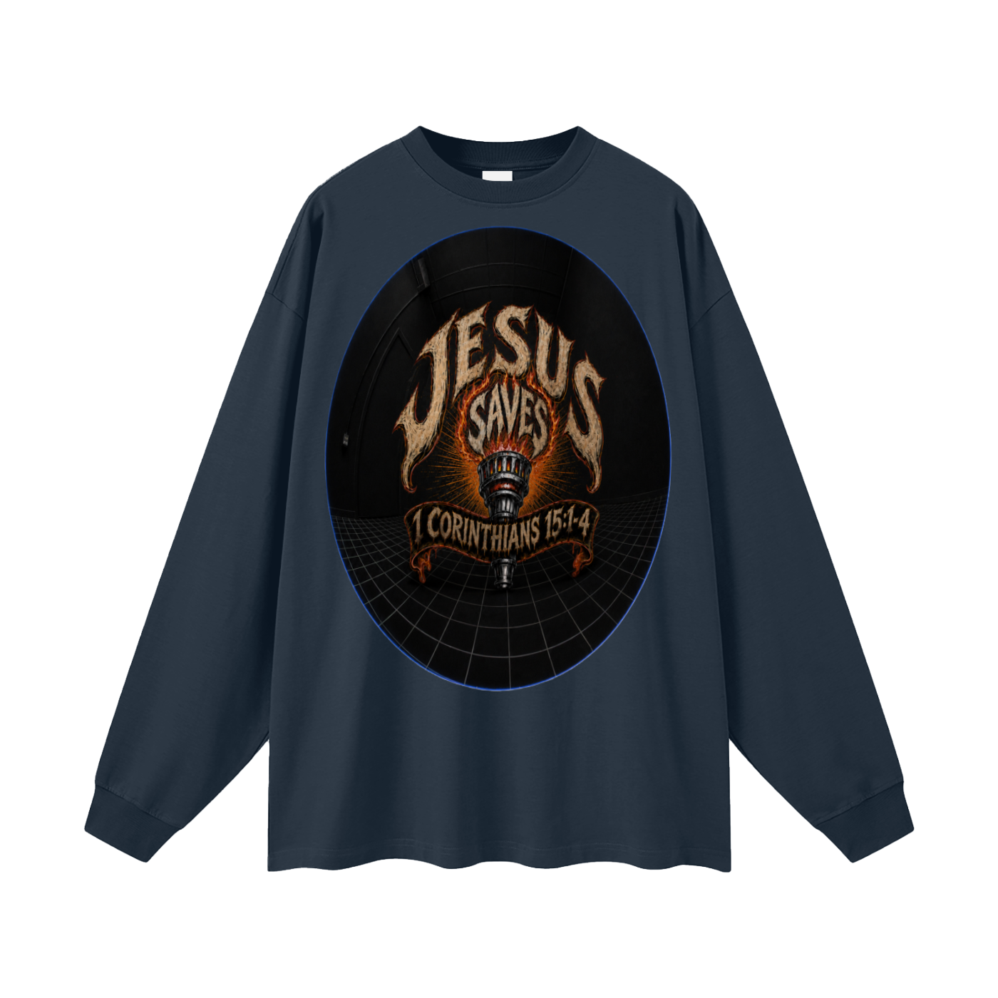 Jesus saves Long Sleeve T-Shirt