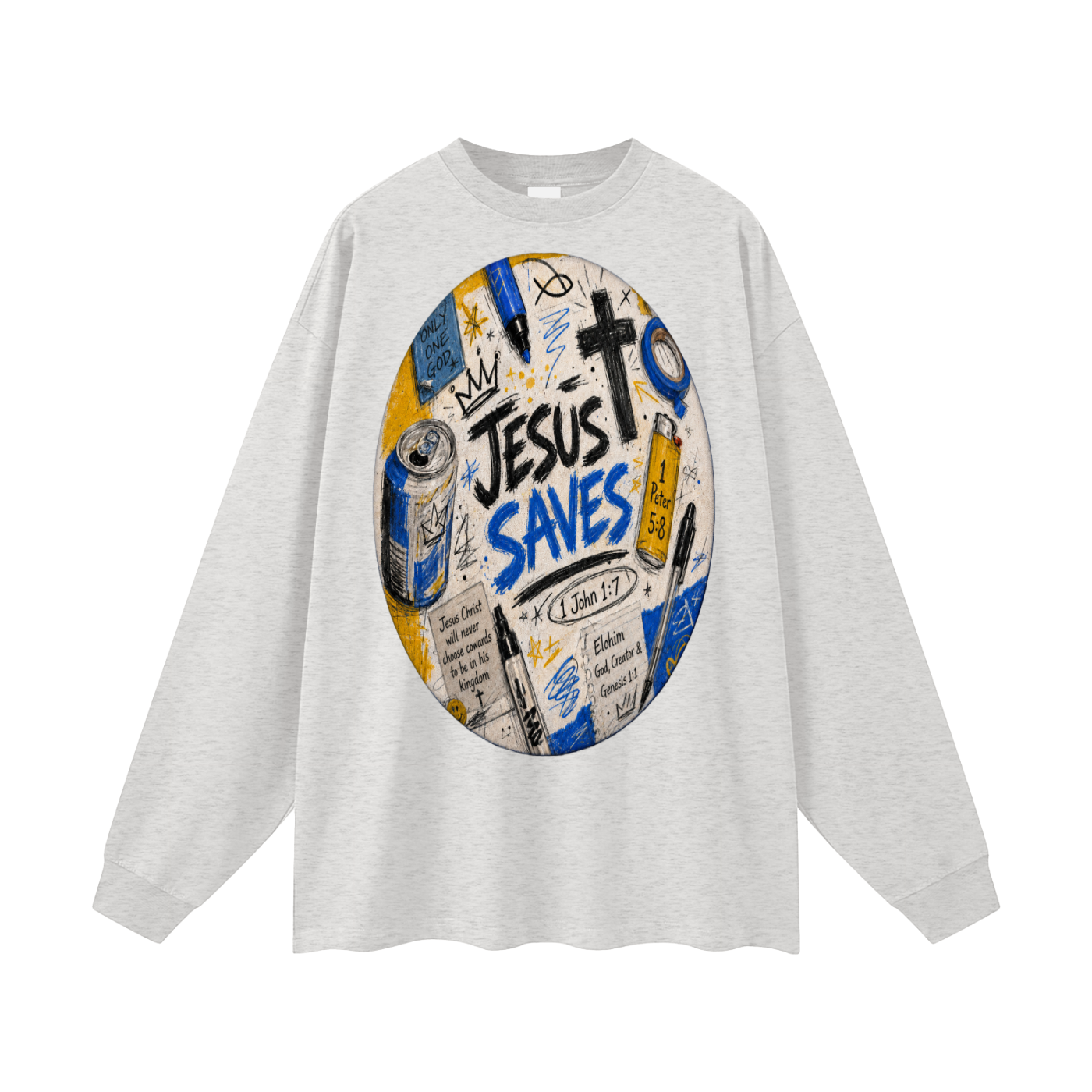 Jesus saves  Long Sleeve T-Shirt