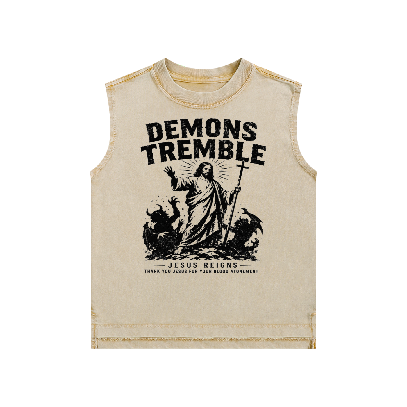 demons TREMBLE Kids Tank Top