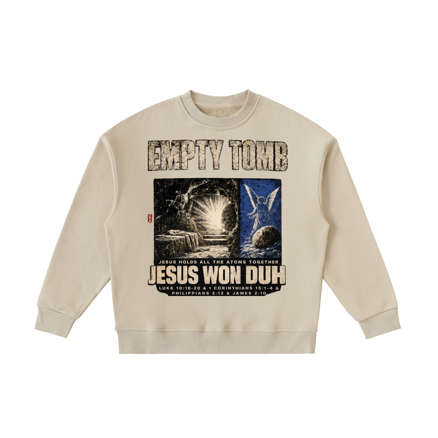 Jesus Won Duh Crewneck Sweatshirt