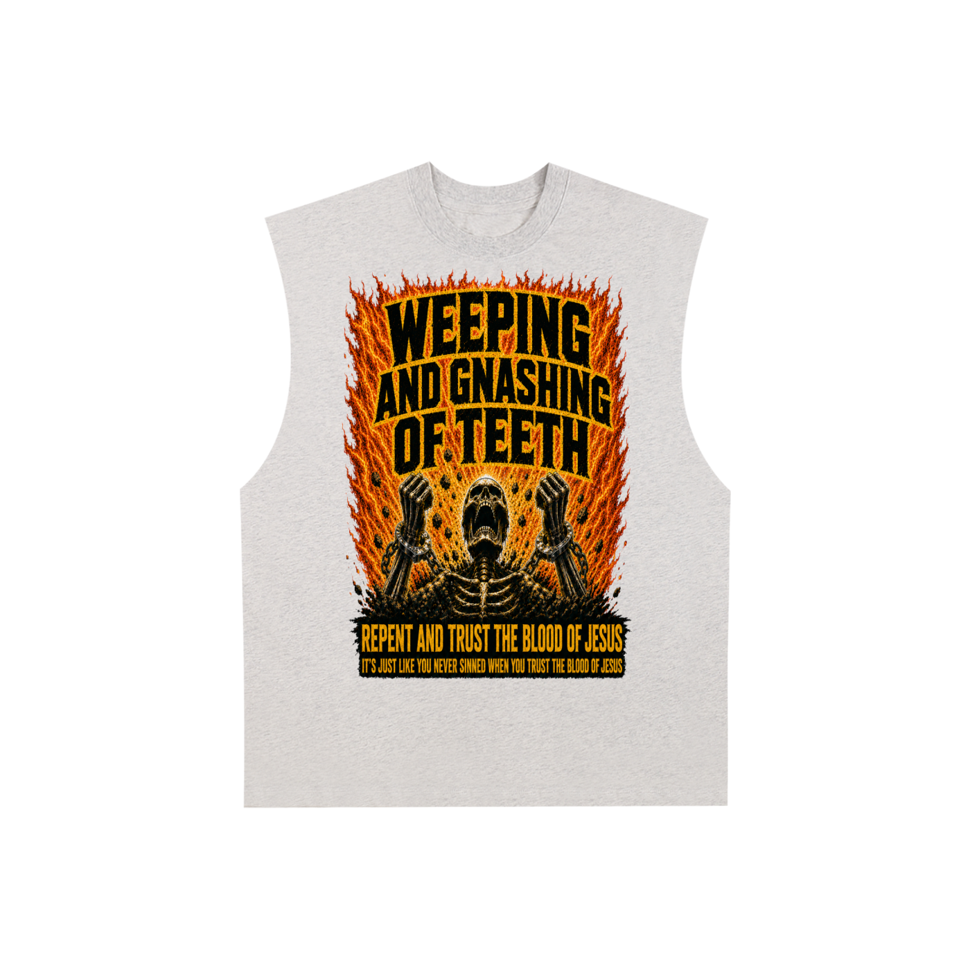 Weeping and gnashing of teeth Tank Top