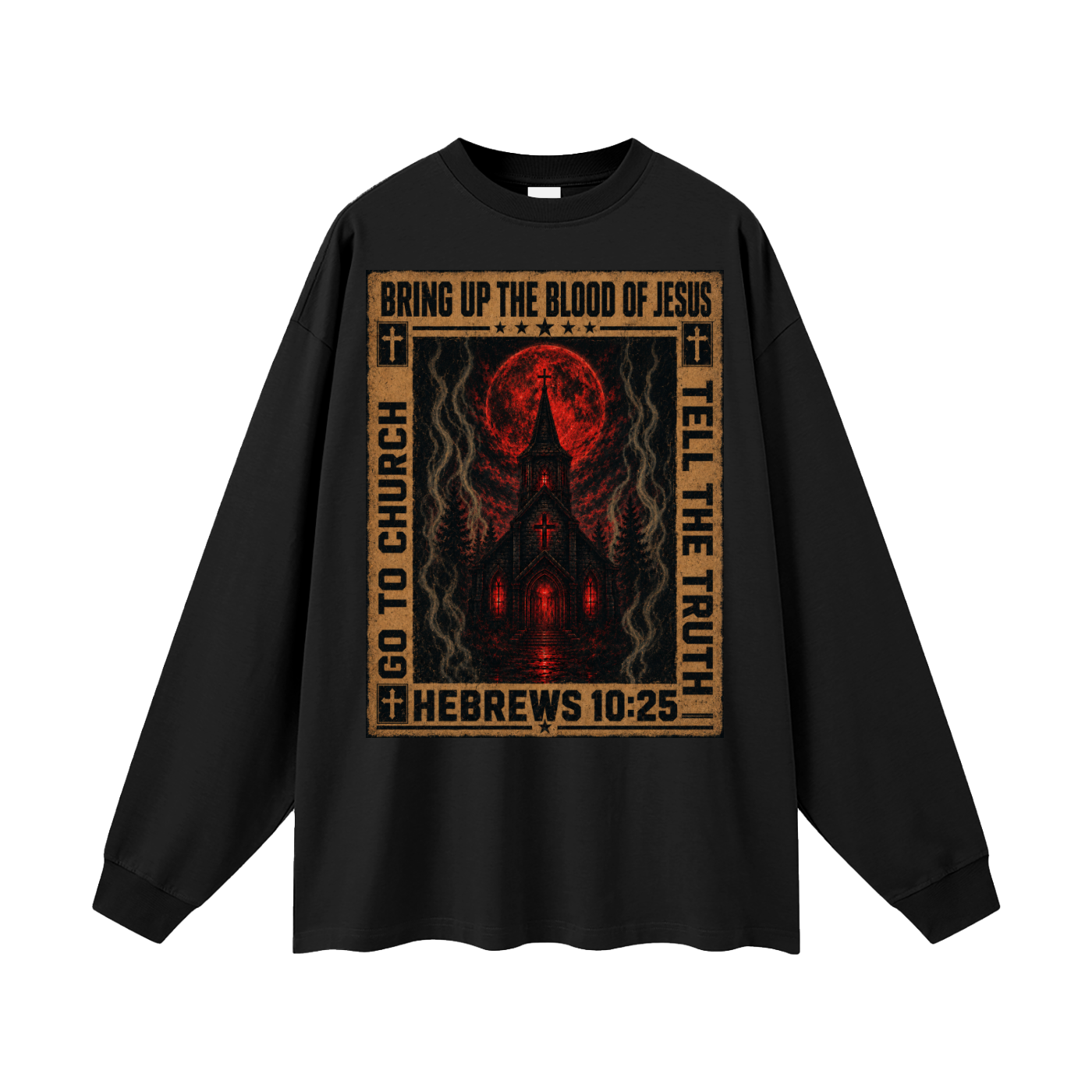 Go to church Long Sleeve T-Shirt