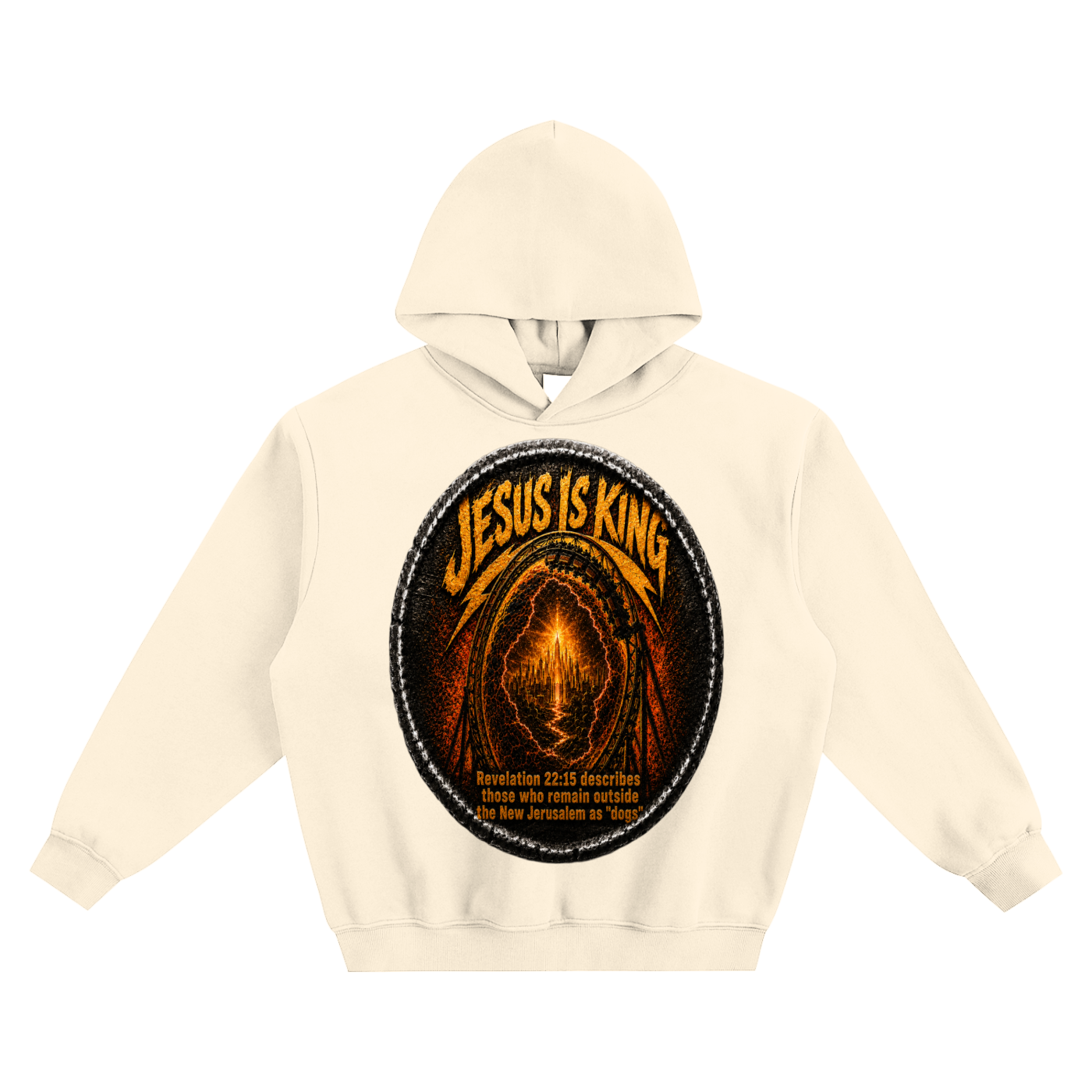 Fleeced Boxy Hoodie
