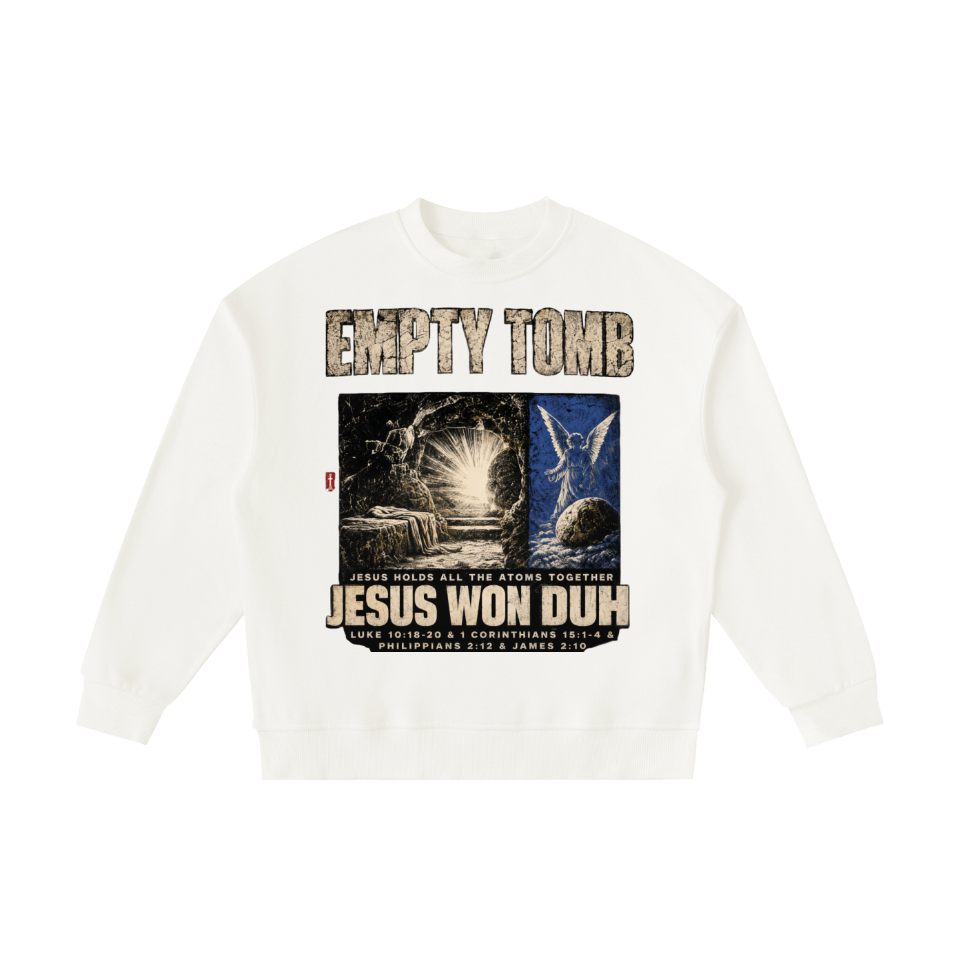 Jesus Won Duh Crewneck Sweatshirt