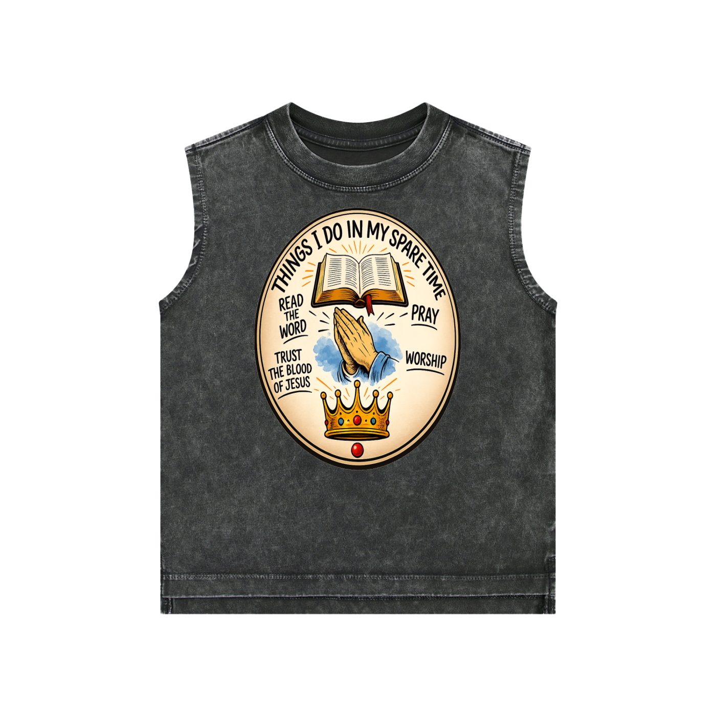 In my spare time kids Tank Top