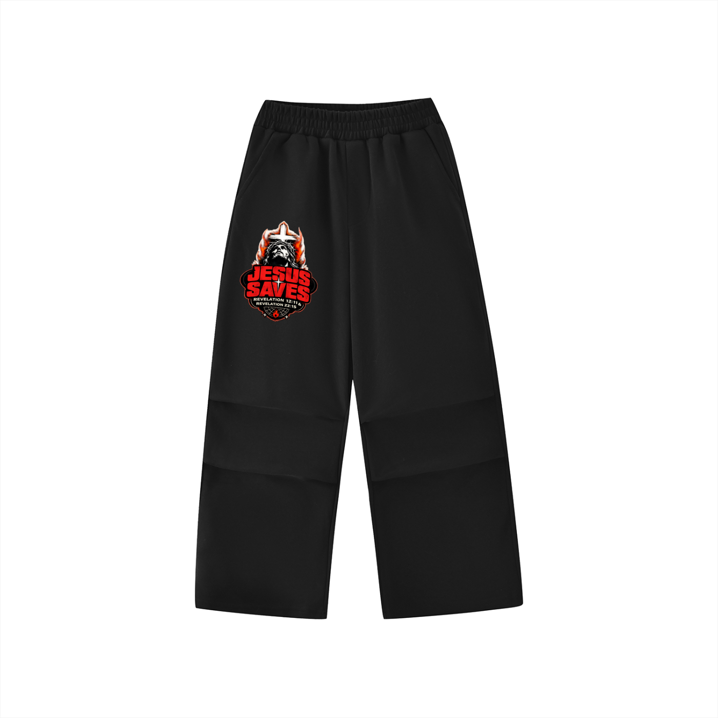 Jesus saves youth Sweatpants