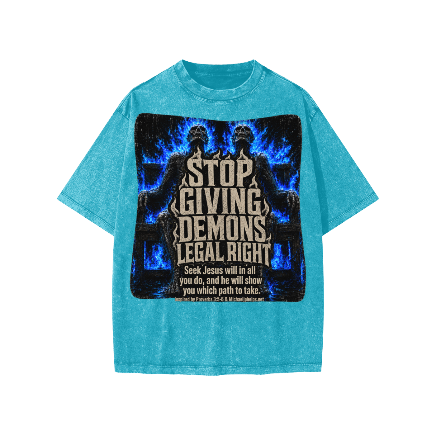 STOP giving demons legal right Kids' T-Shirt