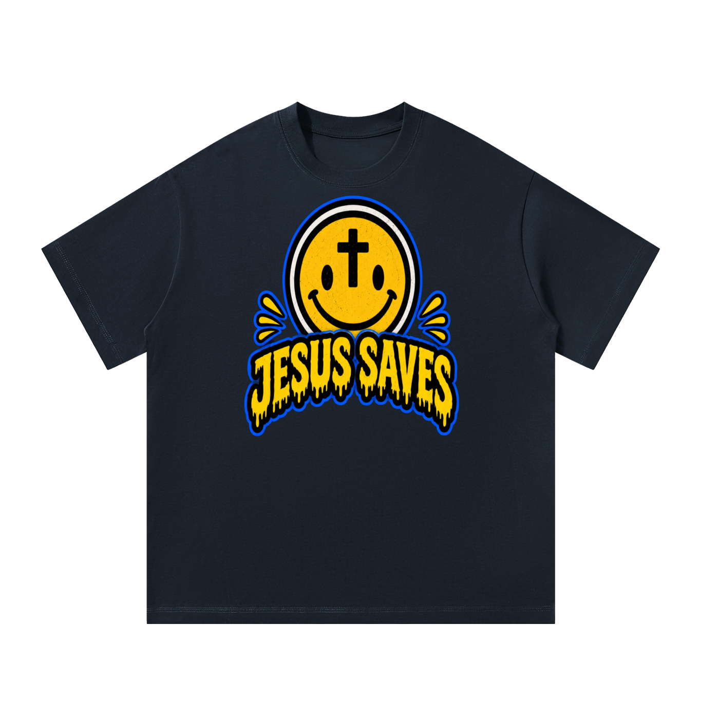 The devils plan on the back of T-Shirt