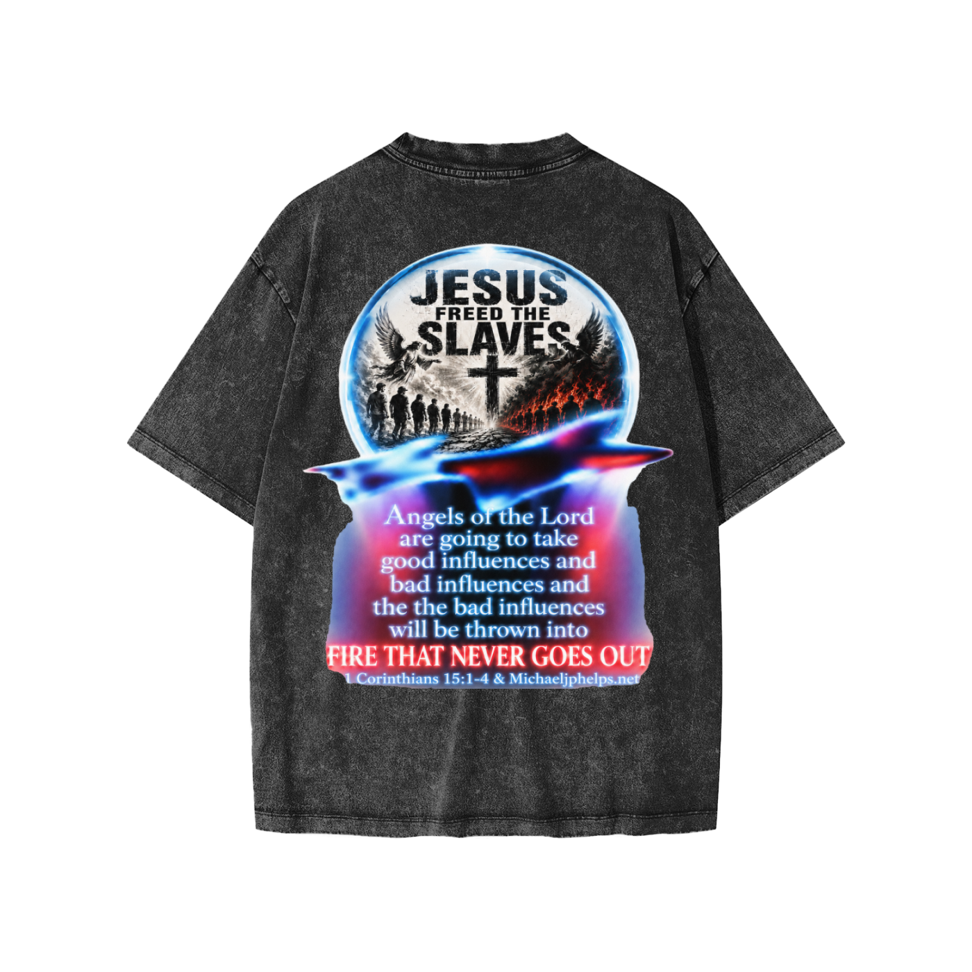 Jesus freed the slaves Kids' T-Shirt