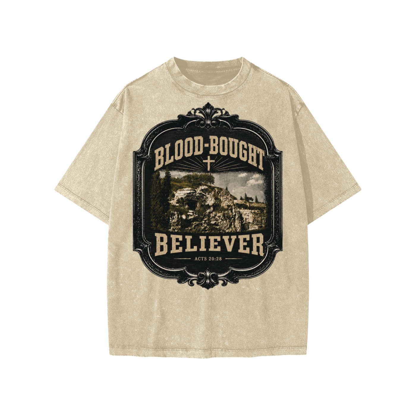 Blood bought believer Kids' T-Shirt