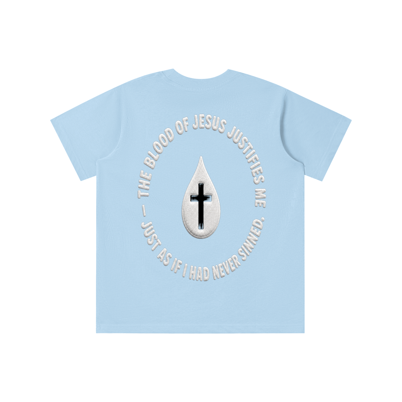 Washed in the blood of Jesus youth T-shirt