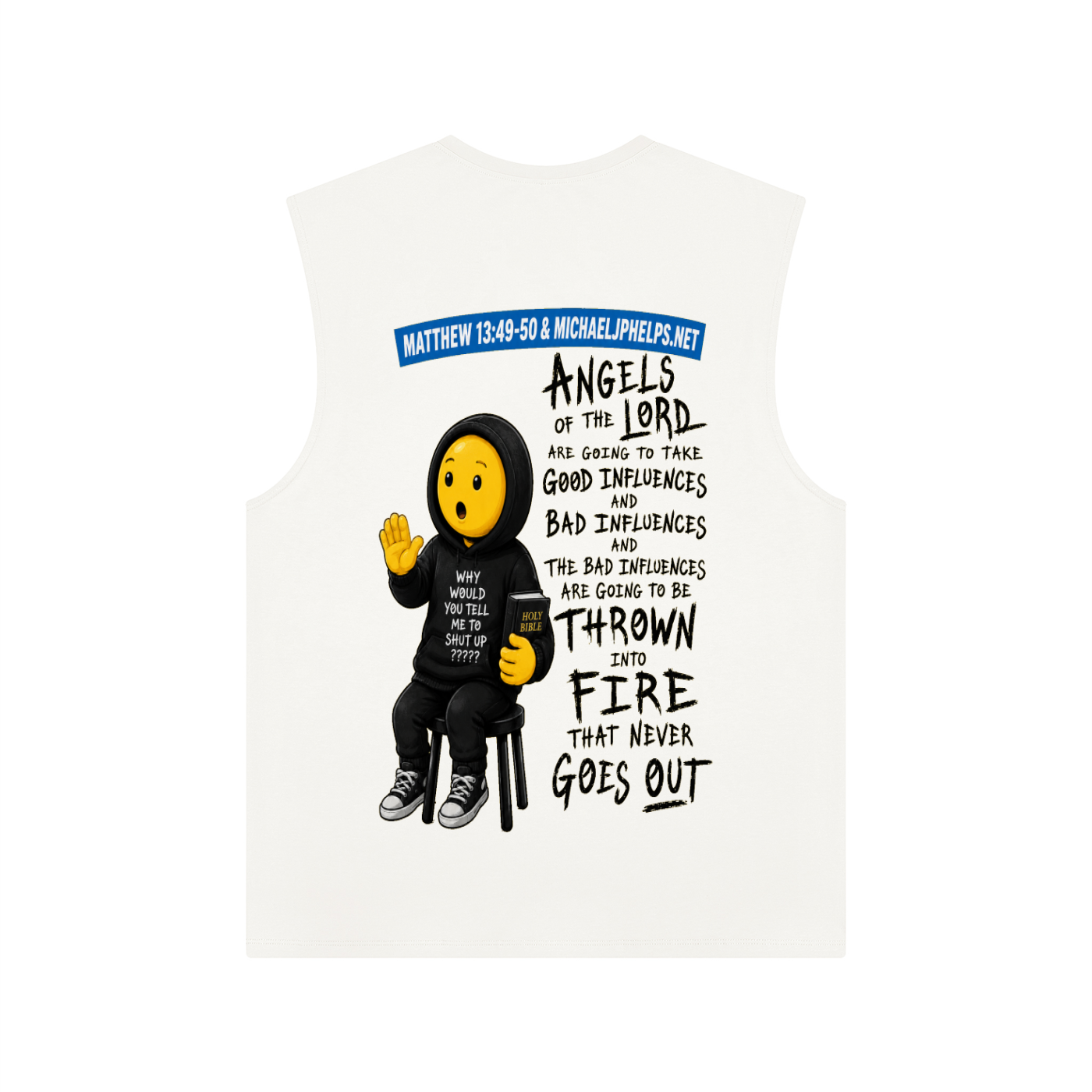 The fire in hell doesnt go out Tank Top