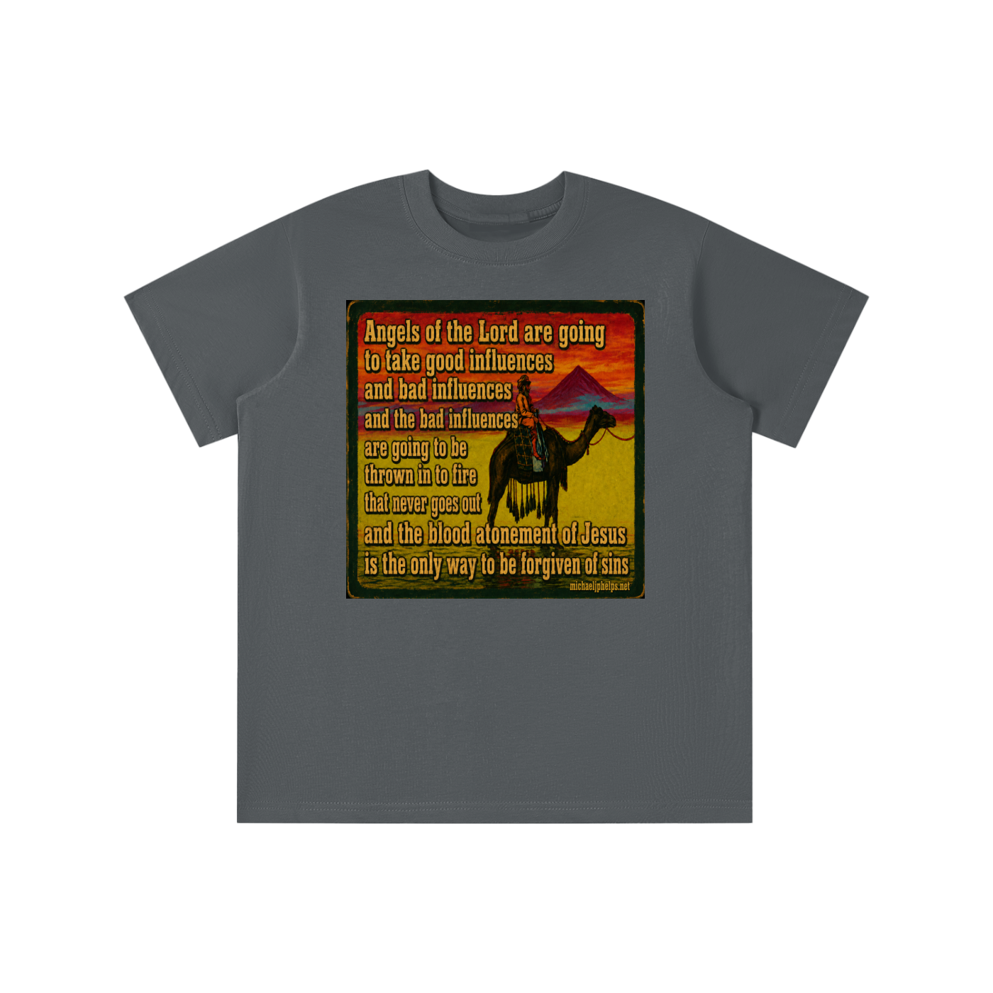 Angels of the Lord will do this youth T-shirt