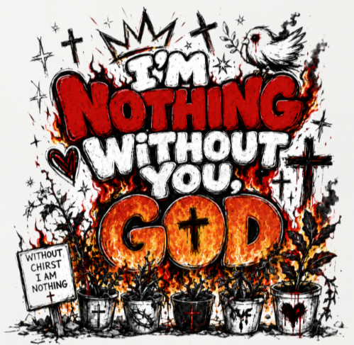 Im nothing without you God Sweatpants