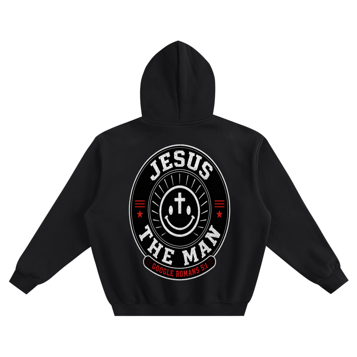 Google Romans 5:1 & Hell will be Real Forever  Hoodie