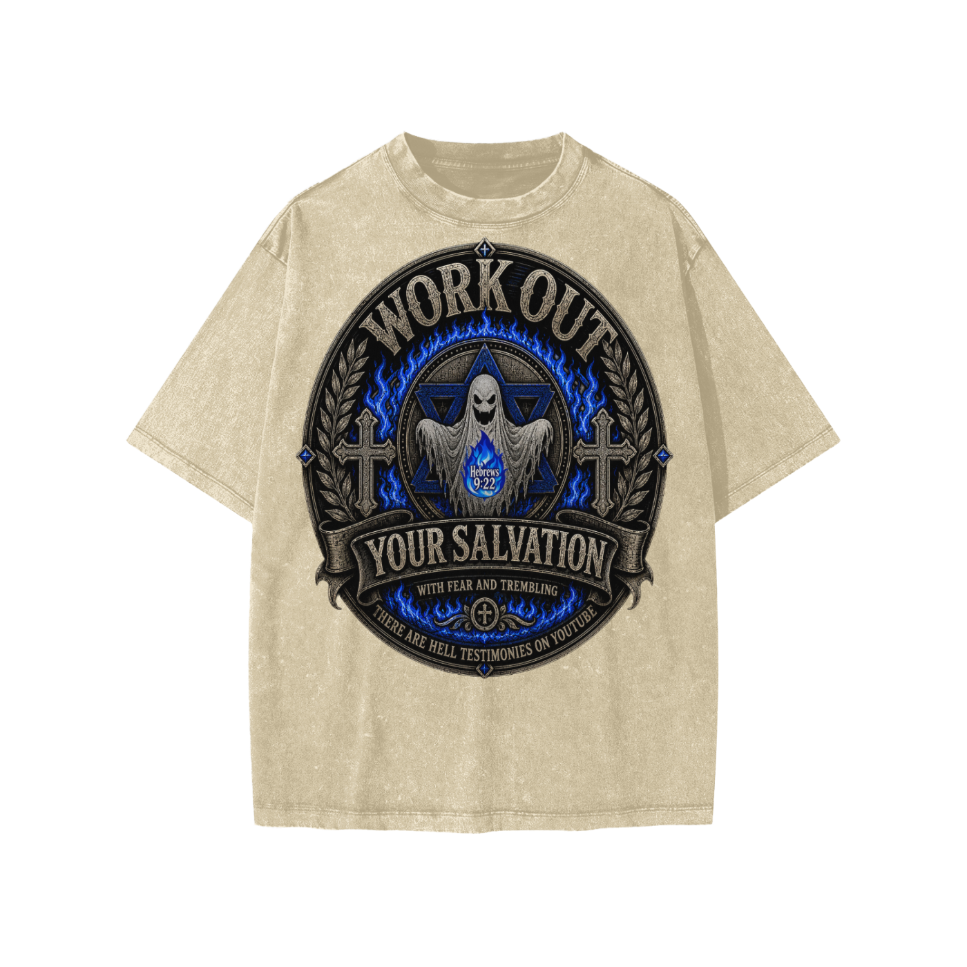 workout your salvation with Fear and Trembling Kids' T-Shirt
