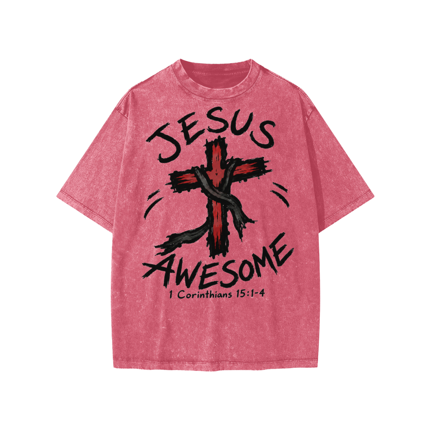 Jesus awesome cross Kids' T-Shirt