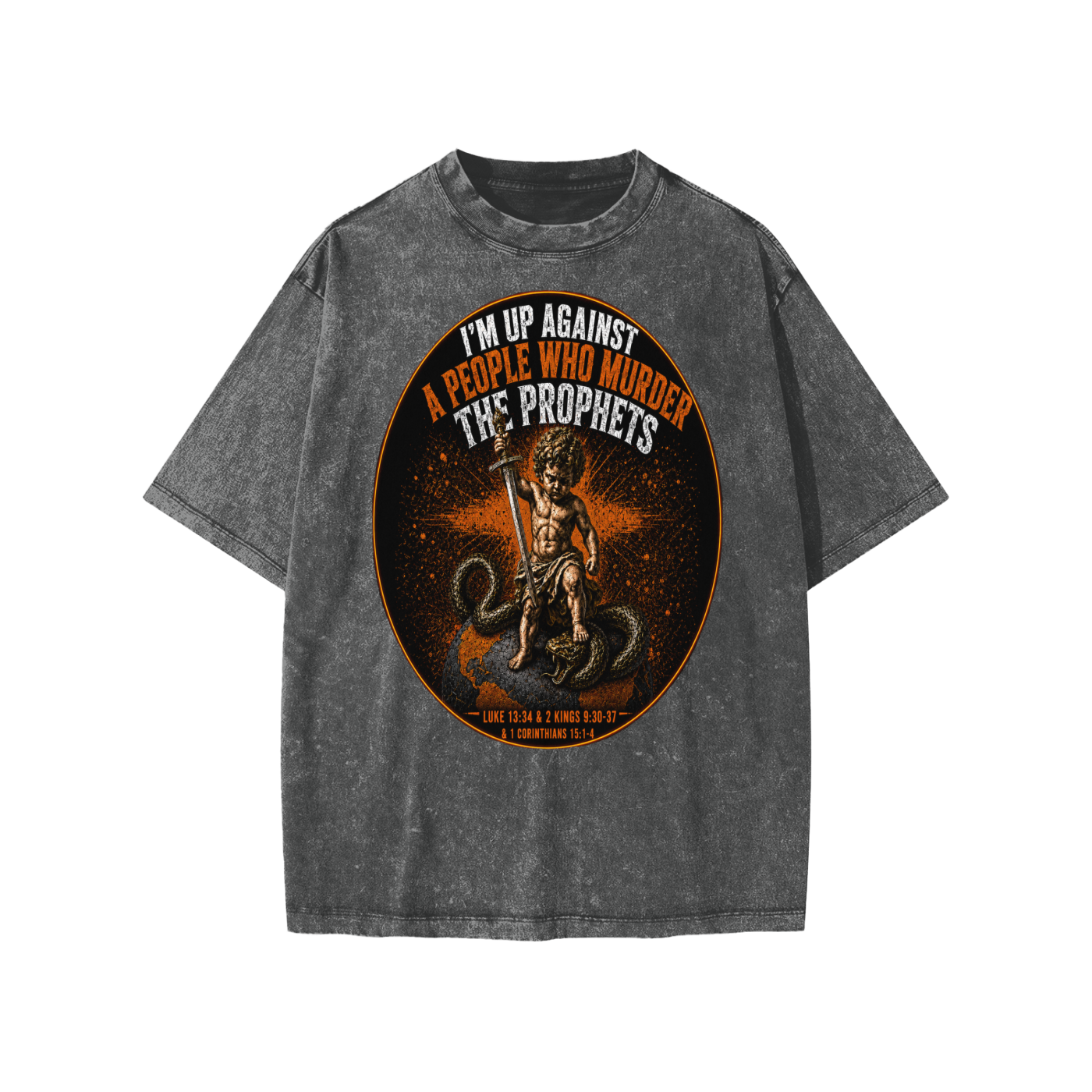Gods warrior (2 kings 9:30-37)  Kids' T-Shirt