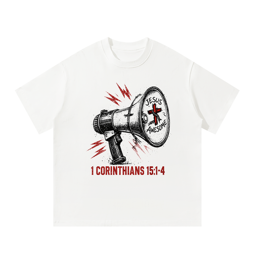 Jesus awesome megaphone T-Shirt