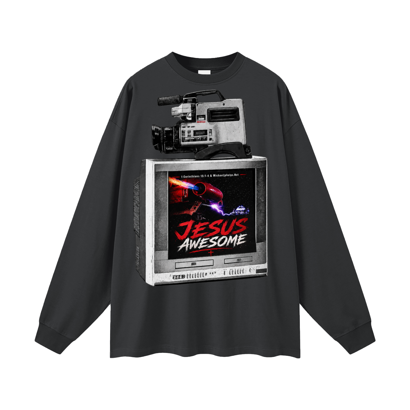 Jesus awesome Long Sleeve T-Shirt