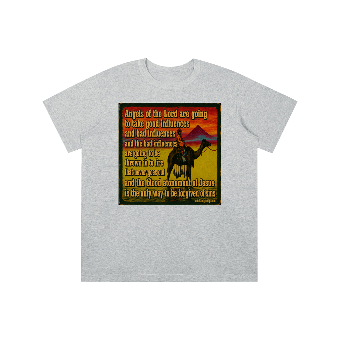 Angels of the Lord will do this youth T-shirt