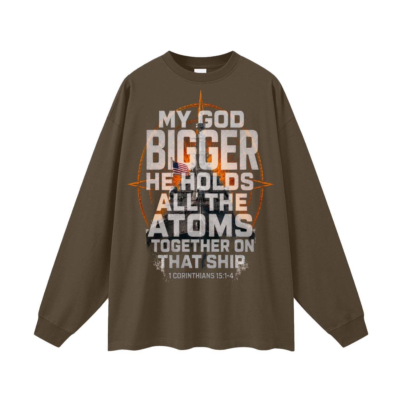 My God is Bigger Long Sleeve T-Shirt