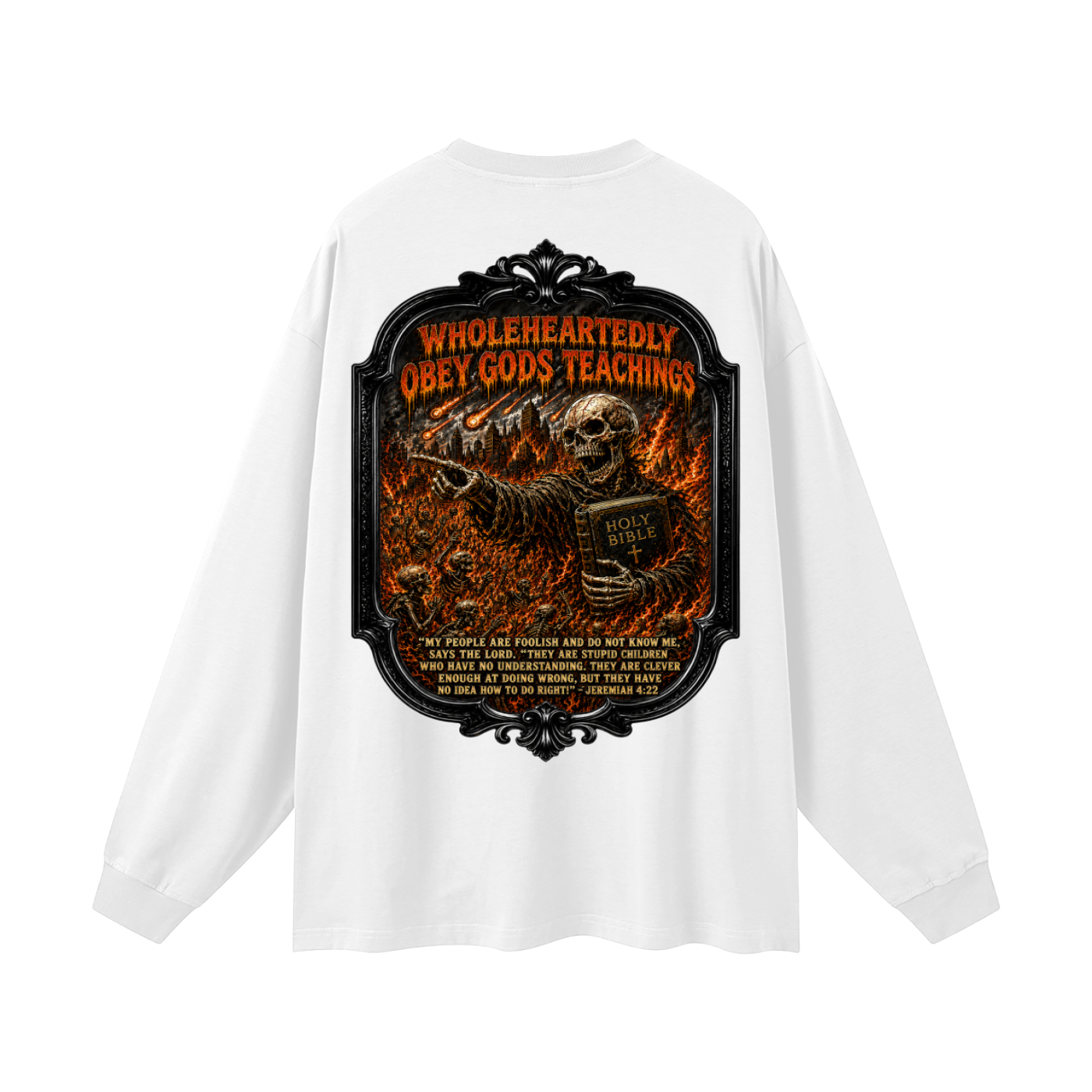 Im up against a people who murdered the prophets Long Sleeve T-Shirt