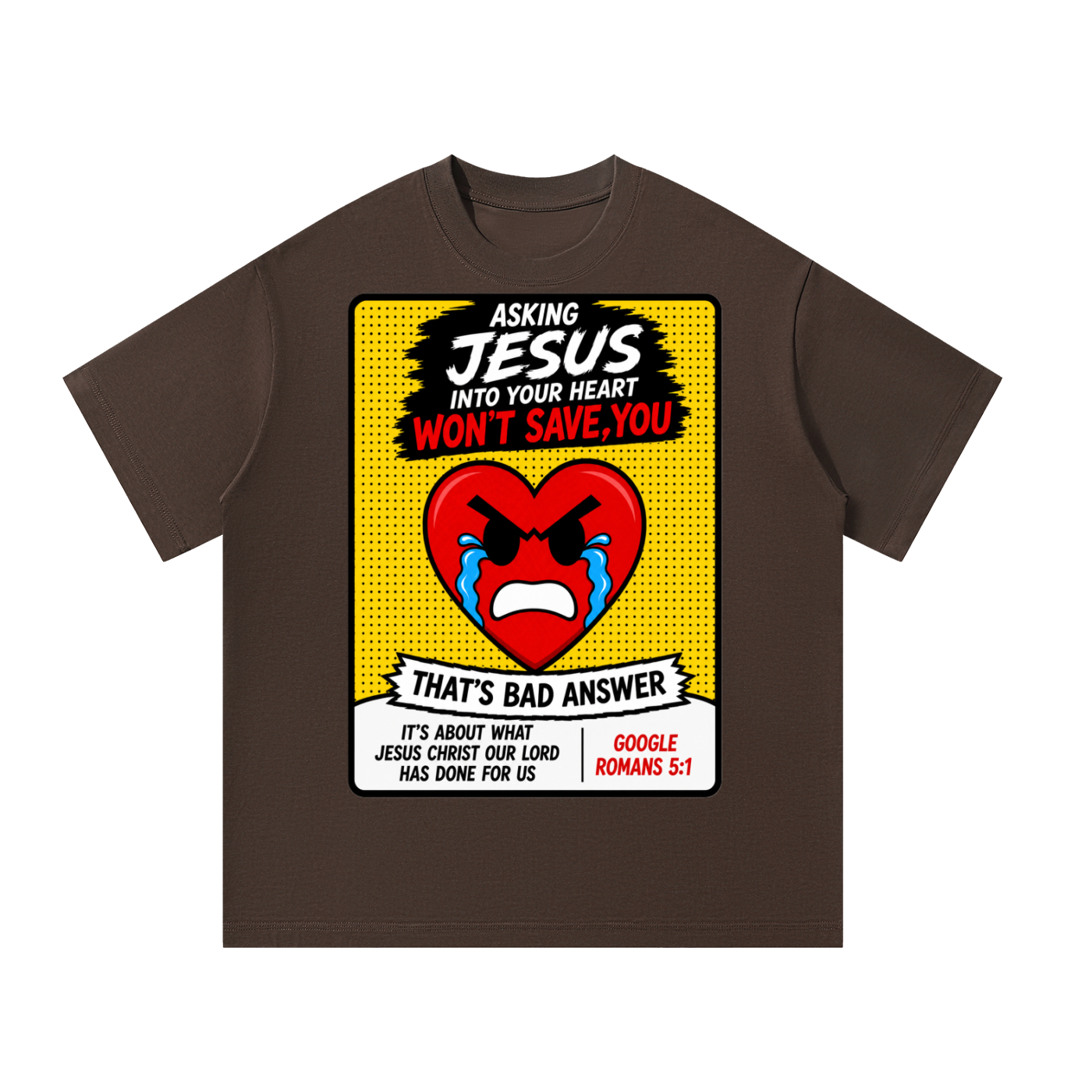 Asking Jesus into your heart wont save you T-Shirt