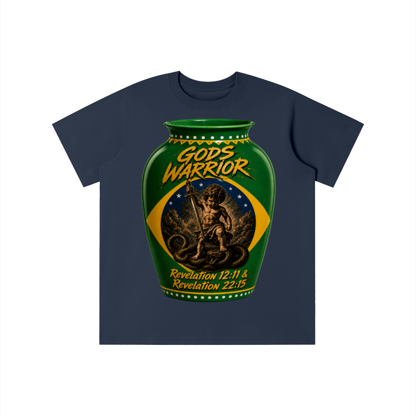 Gods warrior youth T-shirt