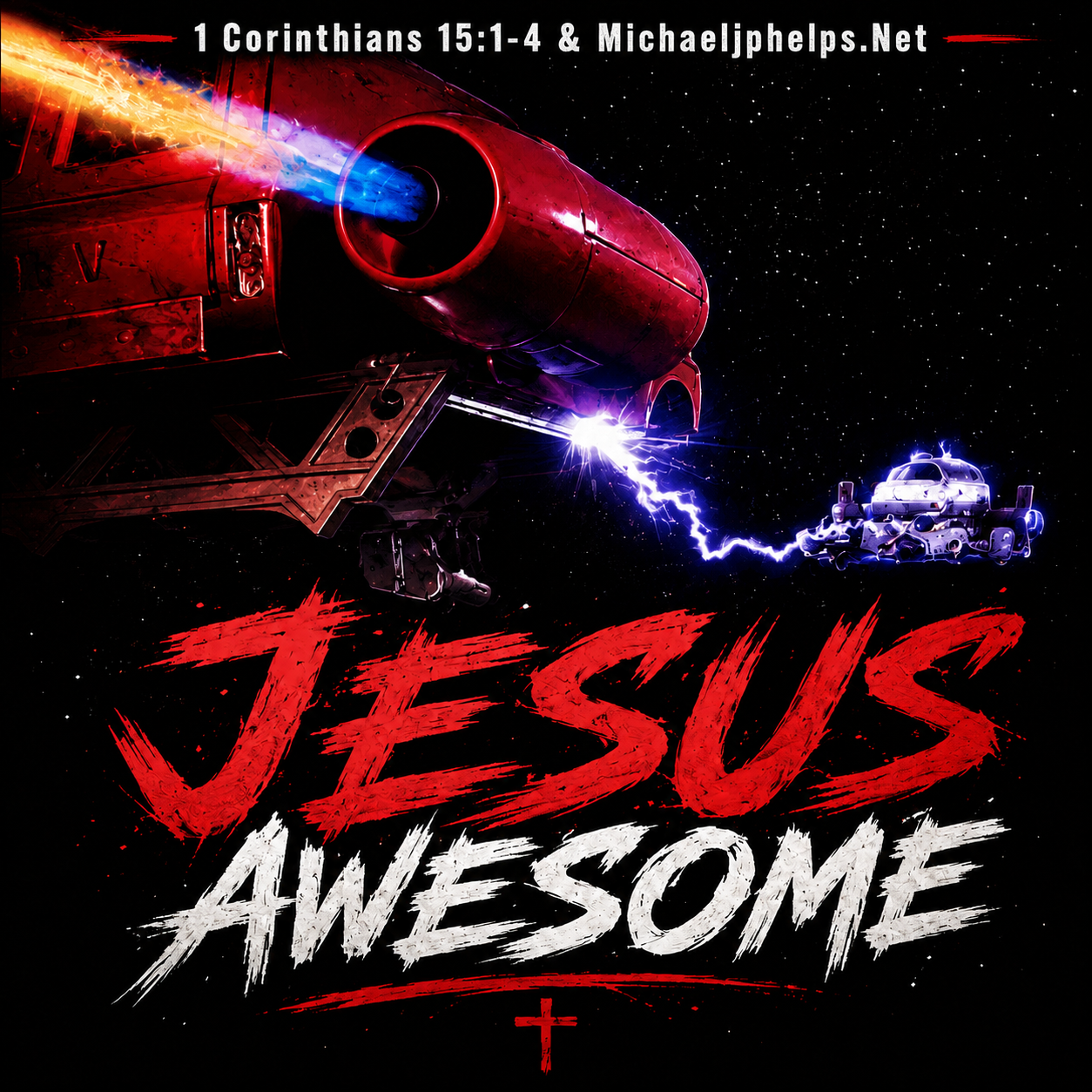 Jesus awesome On a TV T-Shirt