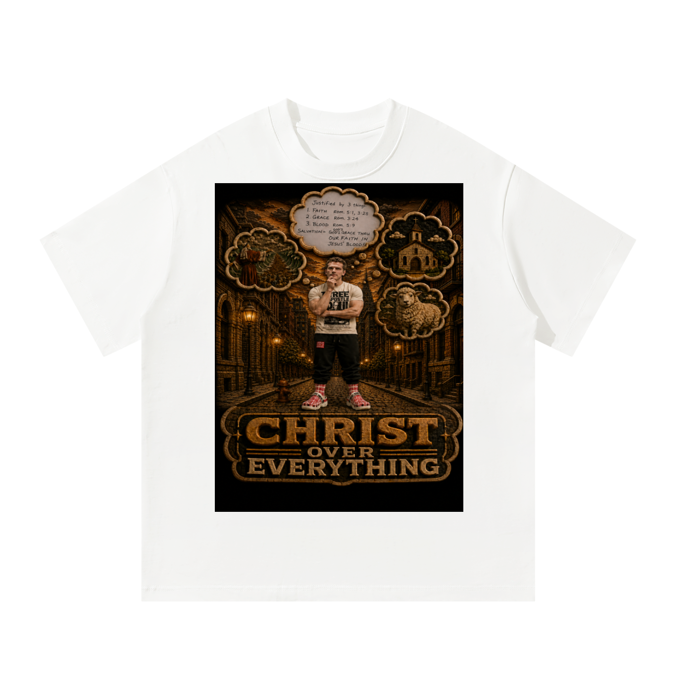 Chirst over everything  T-Shirt