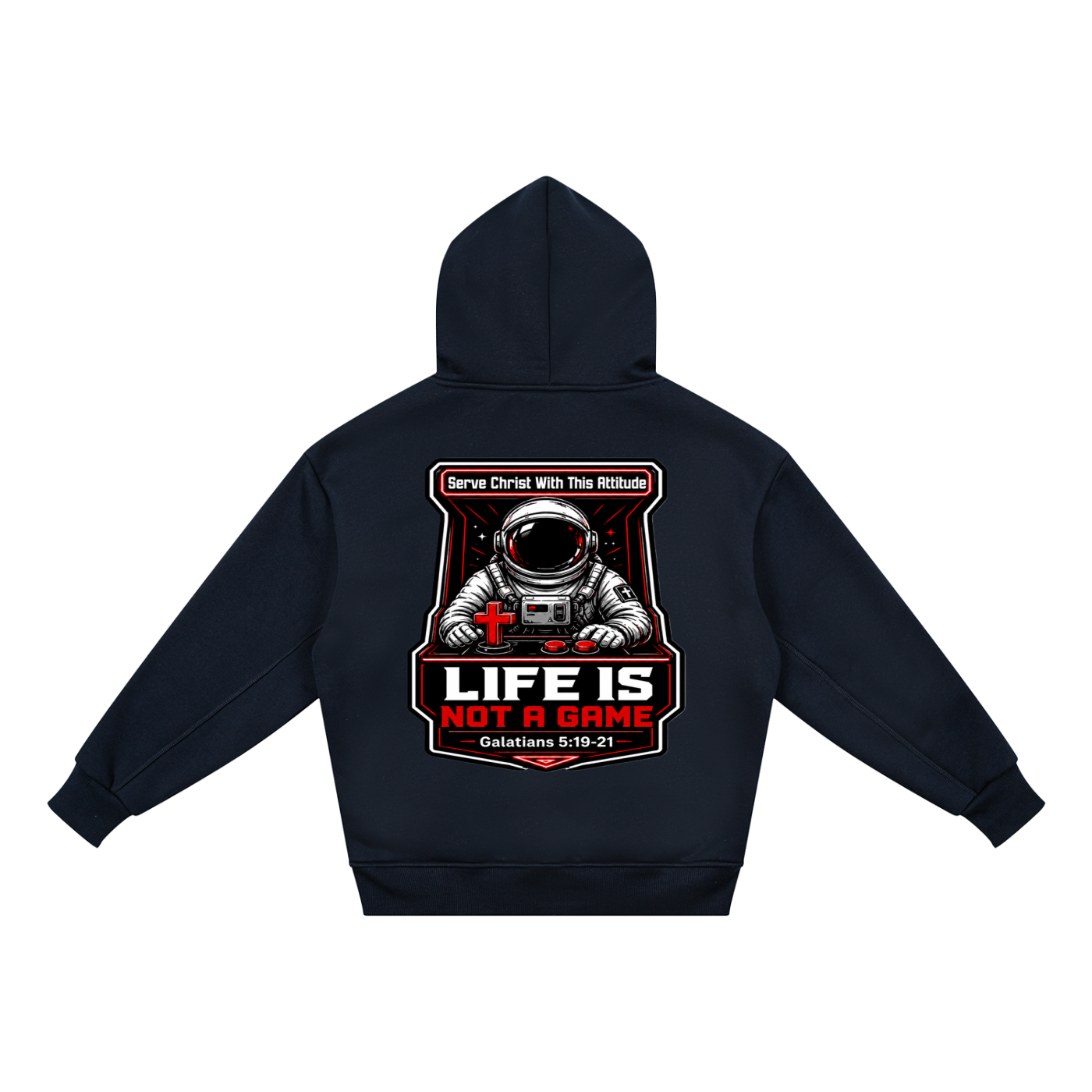 Life is a game boys Kids' Fleece Hoodie