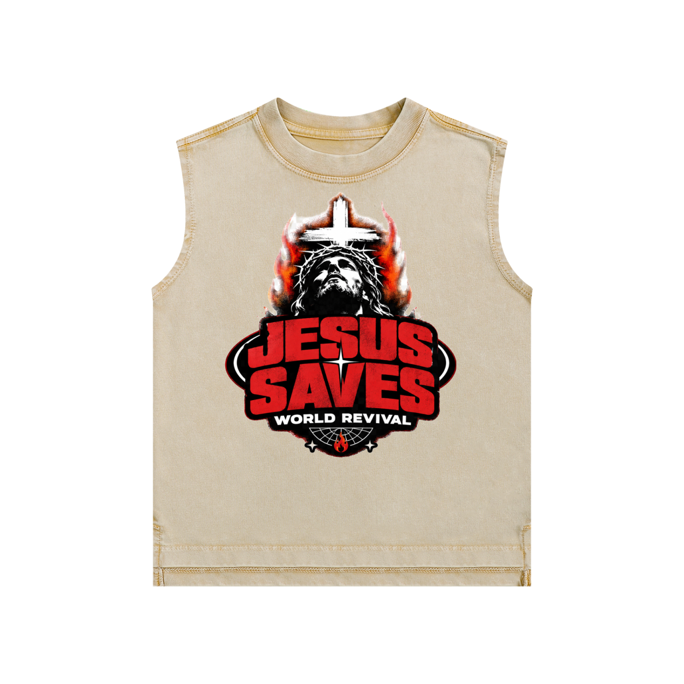Jesus Saves World Revival Kids' Tank Top