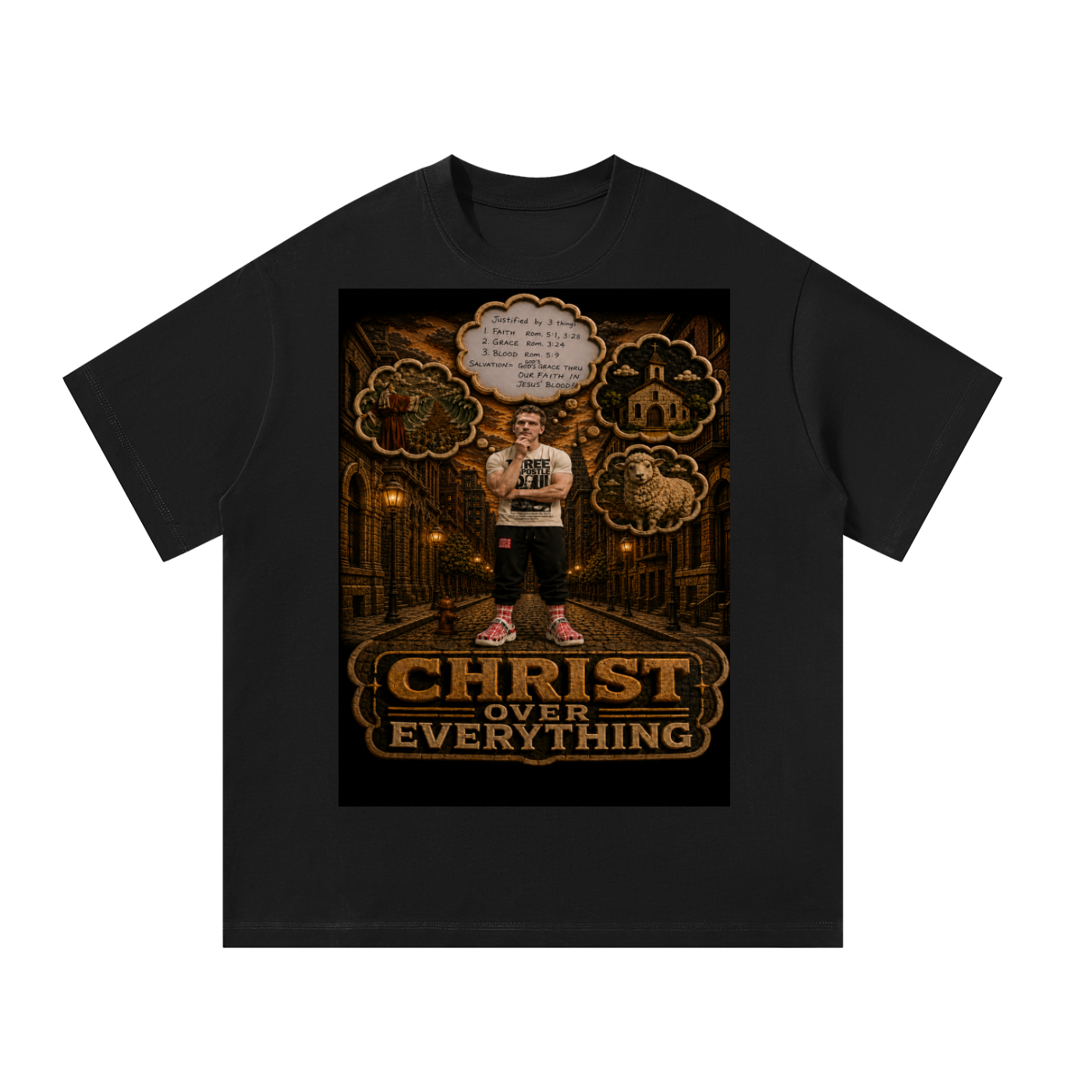 Chirst over everything  T-Shirt