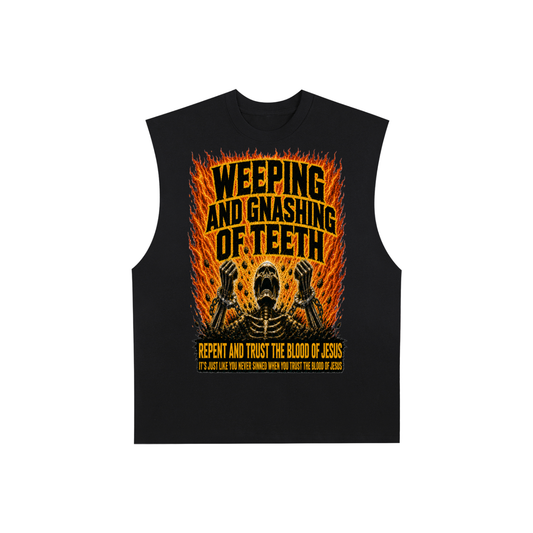 Weeping and gnashing of teeth Tank Top