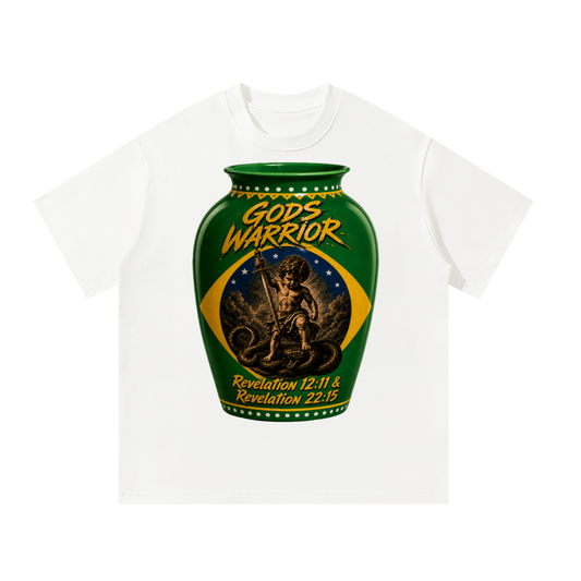 vase T-Shirt Gods Warrior T-shirt