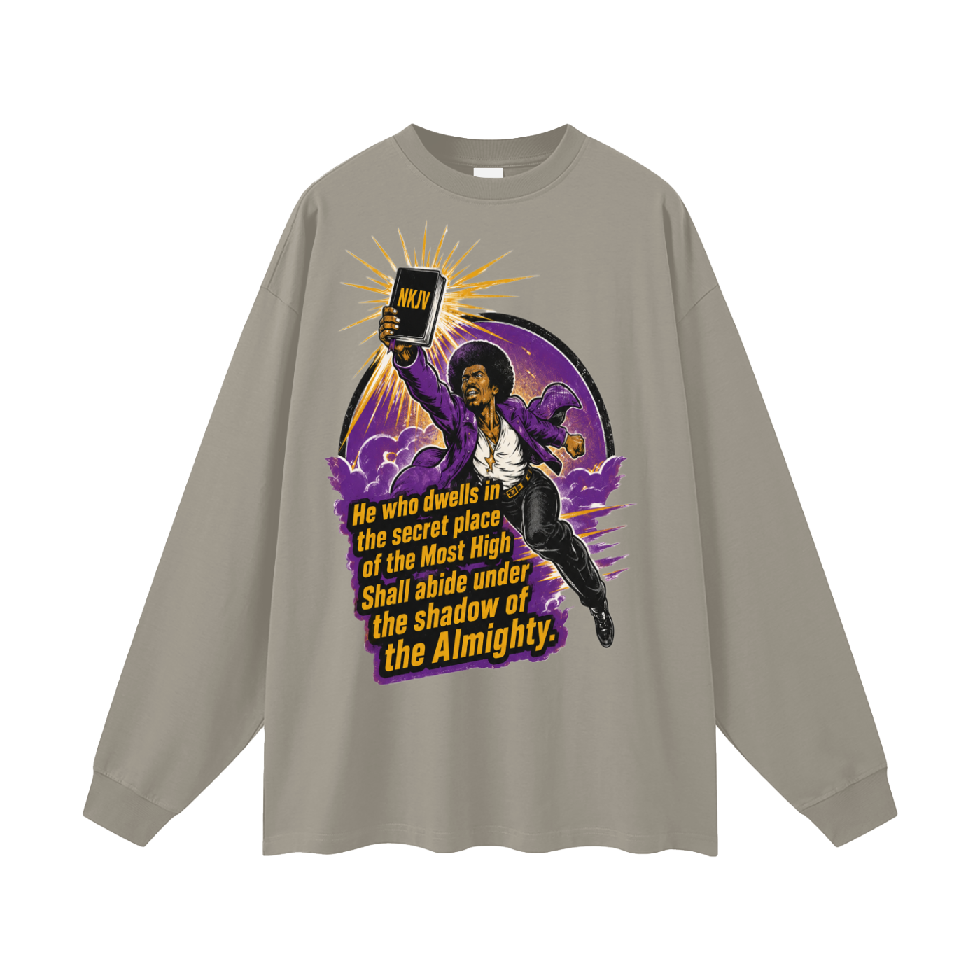 Psalms 91:1 quote Long Sleeve T-Shirt