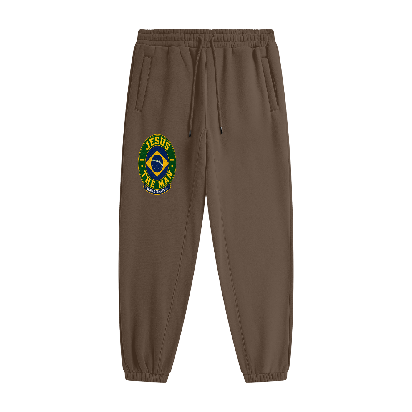 Jesus The Man google Romans 5:1 Brazil style joggers